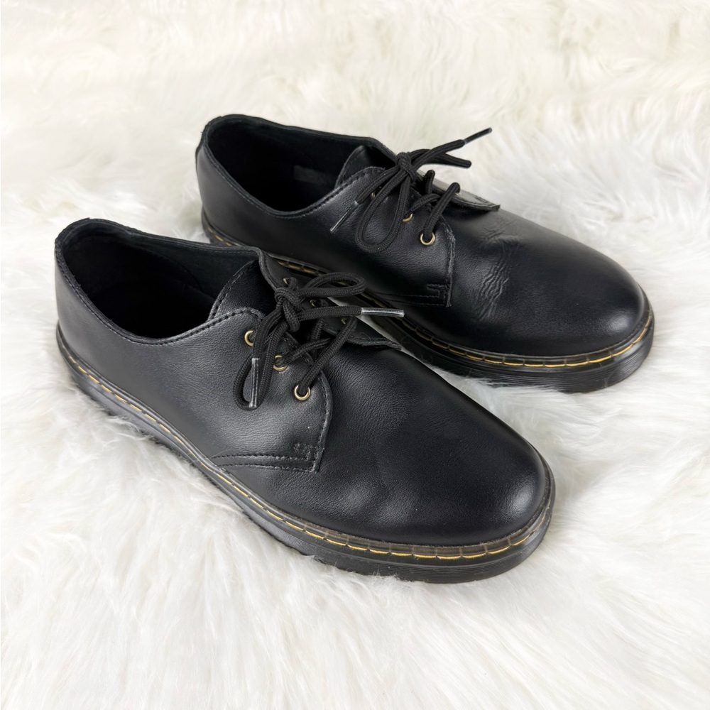 Dr. Martens Zavala Lo Black Oxford Shoes